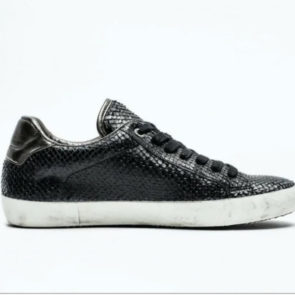 Zadig & Voltaire | Snake Neo Keith | Designer Tennis Shoes - Picture 1 of 7